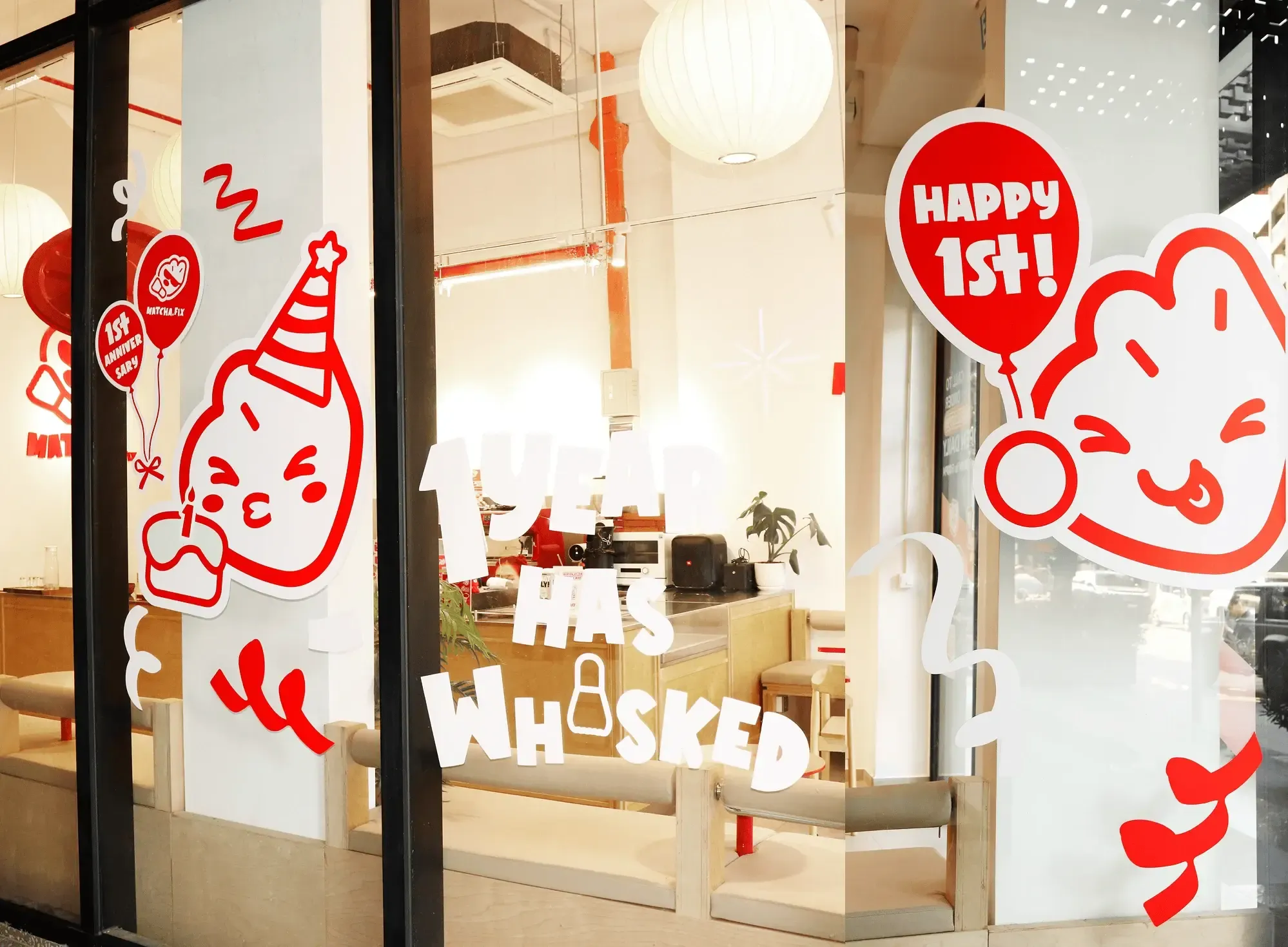 Matcha Fix storefront illustration